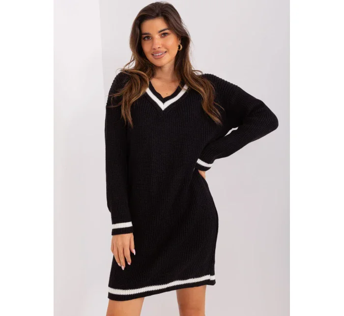 Sukienka BA SK czarny model 19005949 - FPrice Sukienka BA SK czarny model 19005949 - FPrice