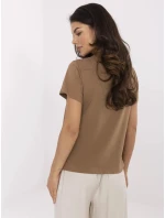 T shirt CLM TS model 21116882 jasny brązowy - FPrice