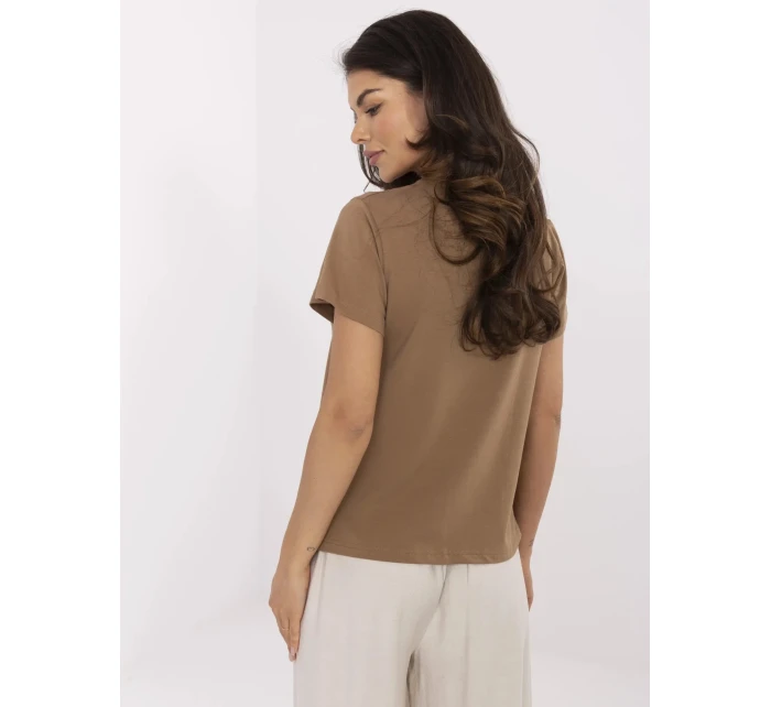 T shirt CLM TS model 21116882 jasny brązowy - FPrice