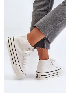 Dámské Tenisky na platformě Bílé Aineri