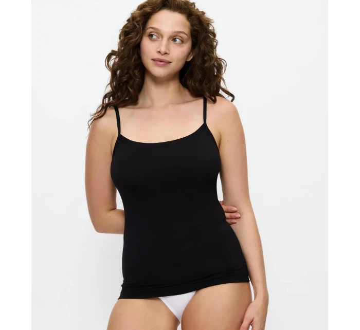 Dámské tílko Sense of Modal Spaghetti Top - BLACK - černé 0004 - TRIUMPH