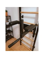 GYMNASTICKÝ ŽEBŘÍK SE CVIČEBNÍ TYČÍ, ZÁBRADLÍM A LAVIČKOU 723B