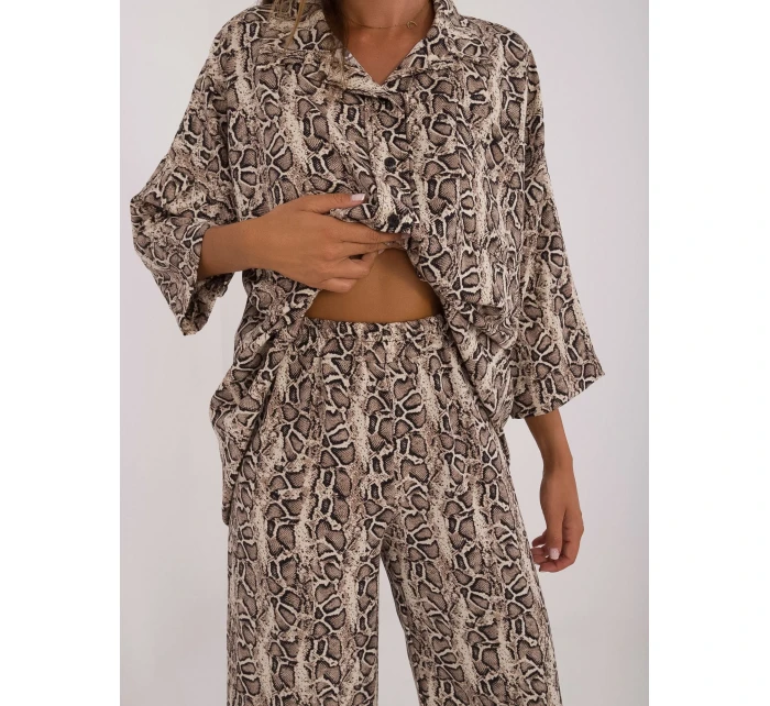 Sada DHJ KMPL 19589 1.75 černá a béžová