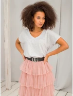 Tričko RV TS model 14829125 světle šedá - FPrice Tričko RV TS model 14829125 světle šedá - FPrice