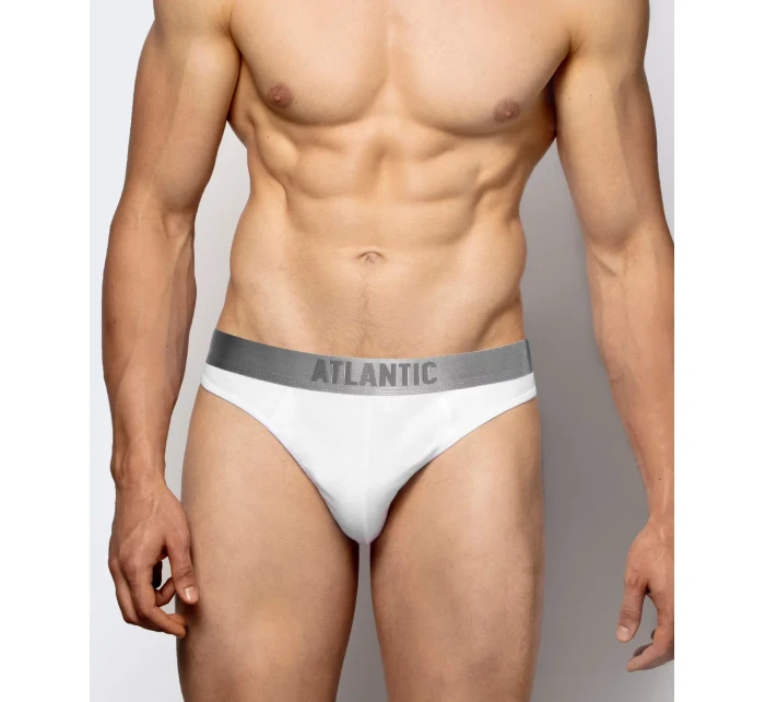 Pánské slipy ATLANTIC Mini 2Pack - bílé