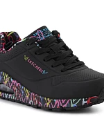 Dámská obuv Uno Loving Love W 155506-BBK černá-mix - Skechers