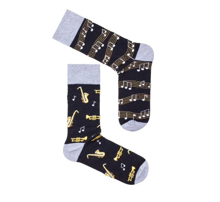 Pánské ponožky Trumpety a saxofony 0125.078 Pánské ponožky Trumpety a saxofony 0125.078