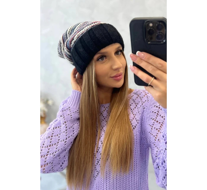 Dámská čepice Feba K330 černá Dámská čepice Feba K330 černá