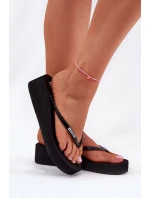 Dámské sandály na platformě Big Star model 21695331 černé - Big Star Shoes Dámské sandály na platformě Big Star model 21695331 černé - Big Star Shoes