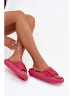 Dámské Pěnové Sandály Na Platformě S Přezkou Big Star model 21705674 Fuchsie - Big Star Shoes Dámské Pěnové Sandály Na Platformě S Přezkou Big Star model 21705674 Fuchsie - Big Star Shoes