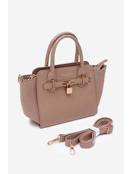 Béžová Taška typu z Kůže model 22220997 - Flora&Co Béžová Taška typu z Kůže model 22220997 - Flora&Co