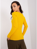 Sweter PM SW PM1088.25 ciemny żółty