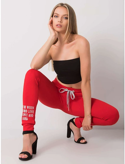 Spodnie dresowe RV DR model 20206335 czerwony - FPrice