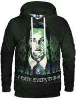 Unisex mikina s kapucí Wednesday H-K AFD403 Green - Aloha From Deer