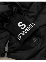 Damska kurtka ze Goodlookin czarna model 22026328 - S'WEST Damska kurtka ze Goodlookin czarna model 22026328 - S'WEST