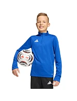 Dětský tréninkový top adidas Entrada 26 modrý JZ6631