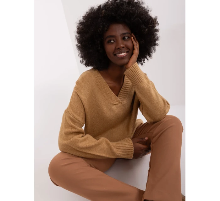 Jumper BA SW 0577.02P velbloud