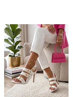 Sandály na podpatku  model 227279 Solea