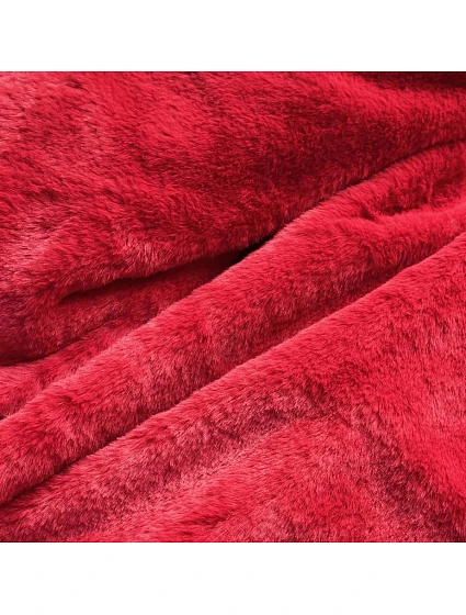 DAMSKA PARKA ZIMOWA Z I KAPTUREM CZERWONA model 21242000 - Libland