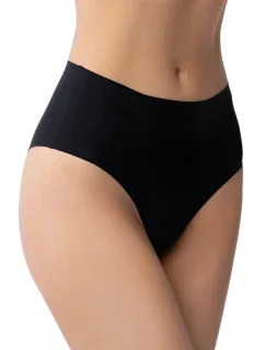 Dámské kalhotky Brasil maxi black - JULIMEX