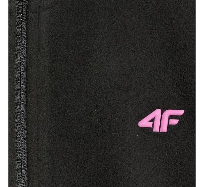 Dívčí fleece tmavě černý JWAW25TFLE 20S model 21394952 - 4F Dívčí fleece tmavě černý JWAW25TFLE 20S model 21394952 - 4F