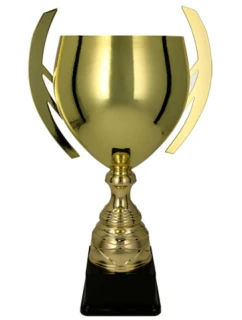 Zlatý kovový pohár BATIKA