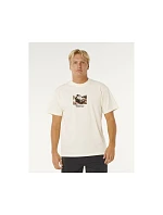 Pánské tričko RIP CURL Search Rig Tee, bílé Pánské tričko RIP CURL Search Rig Tee, bílé