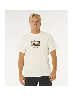 Pánské tričko RIP CURL Search Rig Tee, bílé