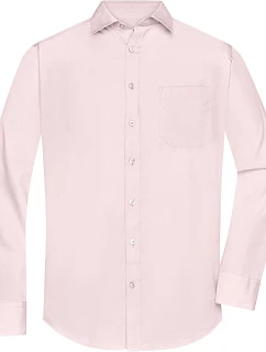 Daiber JN 678 Popelínová košile s dlouhým rukávem 02.0678 light pink