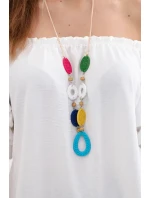 Španělská halenka s ozdobnými rukávy ecru Španělská halenka s ozdobnými rukávy ecru