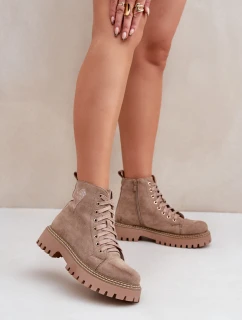 Dámské Botky S  Tmavě Béžové model 21680948 - Boto