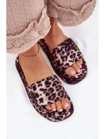 Dámské Pantofle Na Platformě Panterka Dovasse Dámské Pantofle Na Platformě Panterka Dovasse