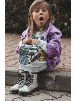 Dětské třpytivé boty s vícebarevnými vzory Reggie