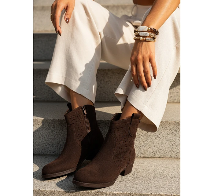 damskie z  na  brązowe model 22042876 - FashionStreet