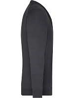 JN 661 Pánský pletený cardigan s výstřihem do V model 22488035 black - Daiber