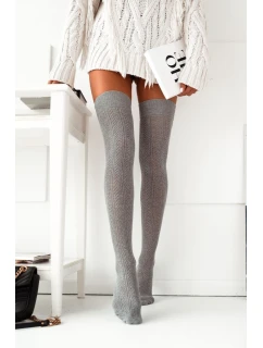 Dámské podkolenky s  šedé model 21713003 - Milena