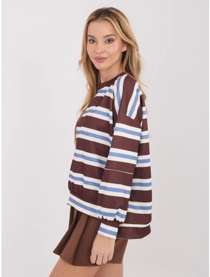 Mikina IT BL 9780 1.48 tmavě hnědá