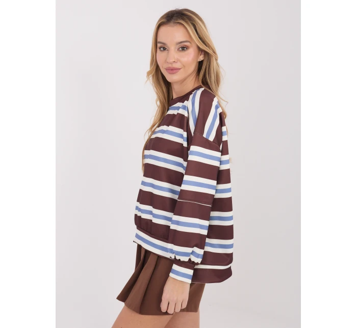 Mikina IT BL 9780 1.48 tmavě hnědá