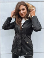 Dámská zimní bunda parka černá Dstreet model 21971026 - FashionStreet