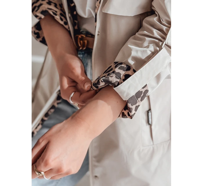 Dámská přechodná bunda parka FERISSA béžová FashionStreet TY4872