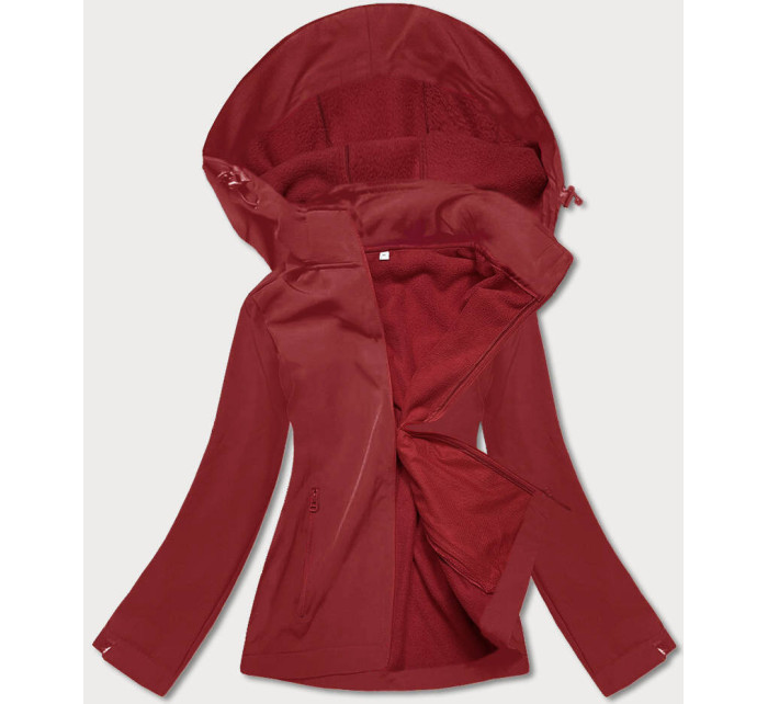 Červená dámská bunda s model 19137292 - J.STYLE
