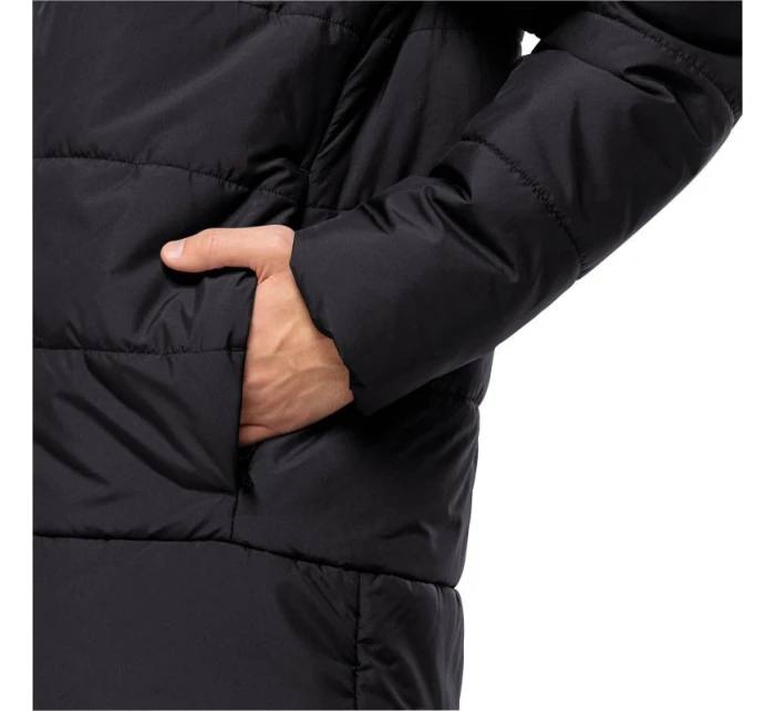 Jack Wolfskin pánská přechodná bunda DEUTZER LONG JKT M black prodyšná tkanina black (1207451_6000) pánské