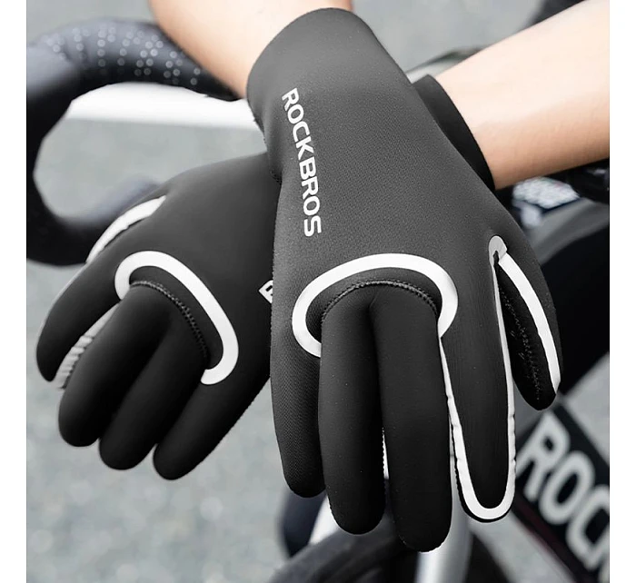 Cyklistické rukavice  velikost: S/M černé model 22083572 - Rockbros