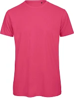 B&C Inspire T /men_° Pánské tričko Medium Fit z bio bavlny 01.TM42 fuchsia