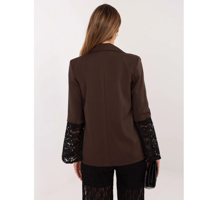 MI MA bunda A2897.60 tmavě hnědá MI MA bunda A2897.60 tmavě hnědá