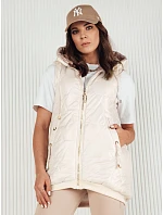 Dámská prošívaná vesta COLINE TY4114 bílá - FashionStreet Dámská prošívaná vesta COLINE TY4114 bílá - FashionStreet
