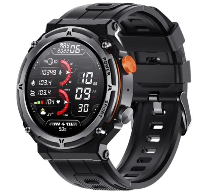 Pánské chytré hodinky Rubicon RNCF25-1 BLACK Pánské chytré hodinky Rubicon RNCF25-1 BLACK