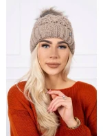 Čepice K165 tmavě béžová Čepice K165 tmavě béžová