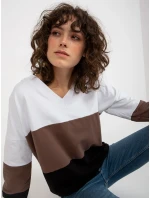 Mikina RV BL 8328.72 bílé a černé