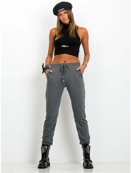 Tepláky RV DR 5040.09X tmavě šedá